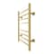 Warmlyyours Sierra Towel Warmer, Polished Gold, Dual Connection, 8 Bars TW-SR08GS-HP - alternate 3